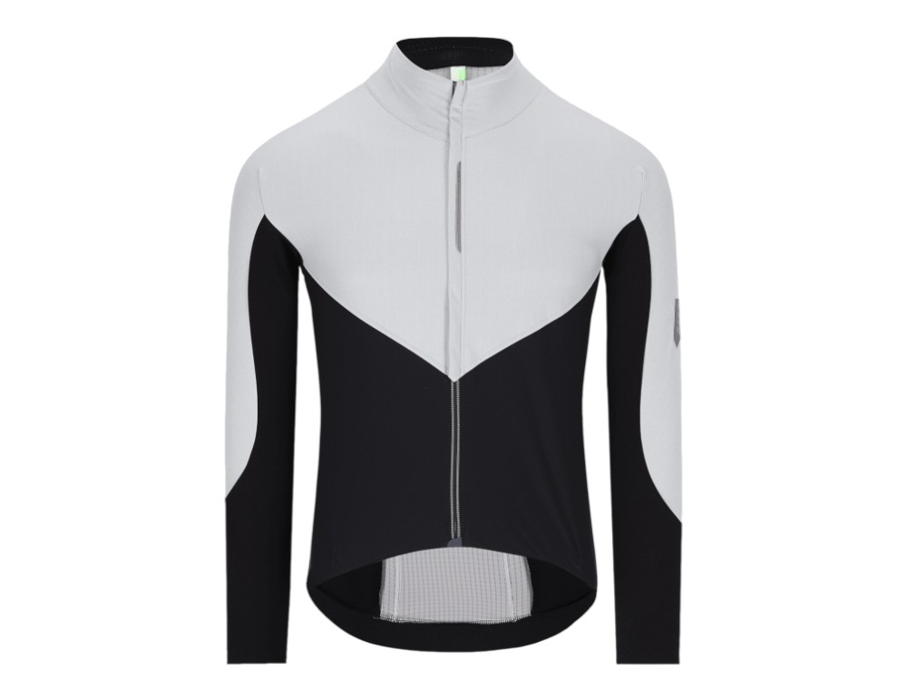 Q36.5 Dottore Hybrid Que Fietsshirt Lange Mouwen Ice Grijs Heren
