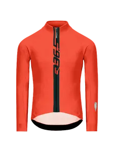 Q36.5 Gregarius Winter Racing Car Fietsjack Rood Heren