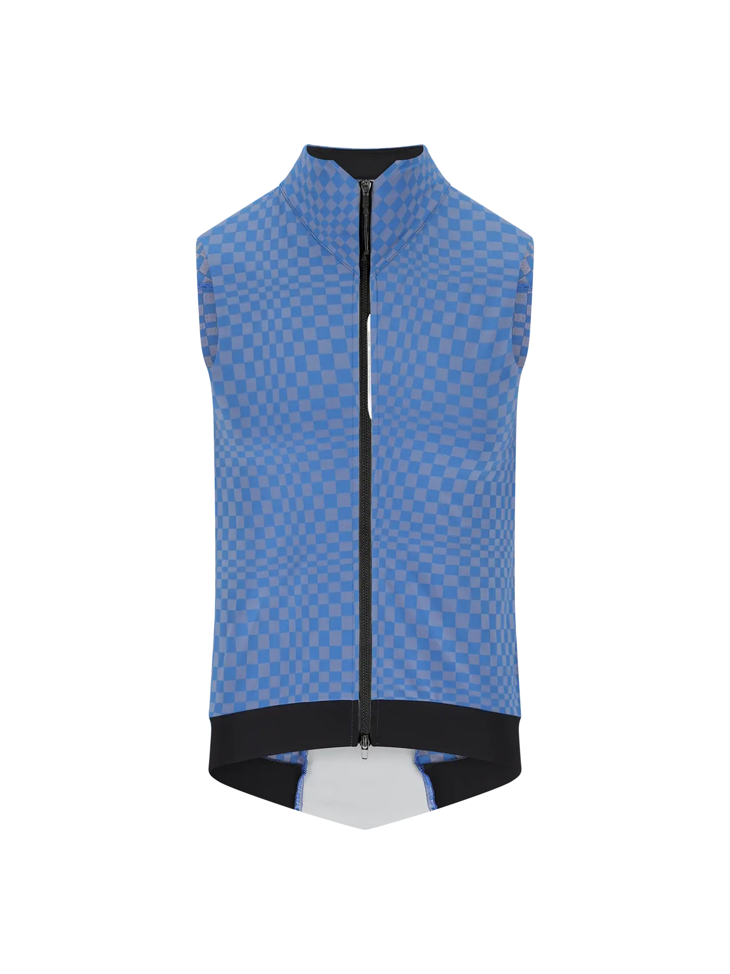 Q36.5 Dottore Hybrid Windvest Supersonic Check Blauw/Grijs