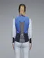 Q36.5 Dottore Hybrid Windvest Supersonic Check Blauw/Grijs — afbeelding 5