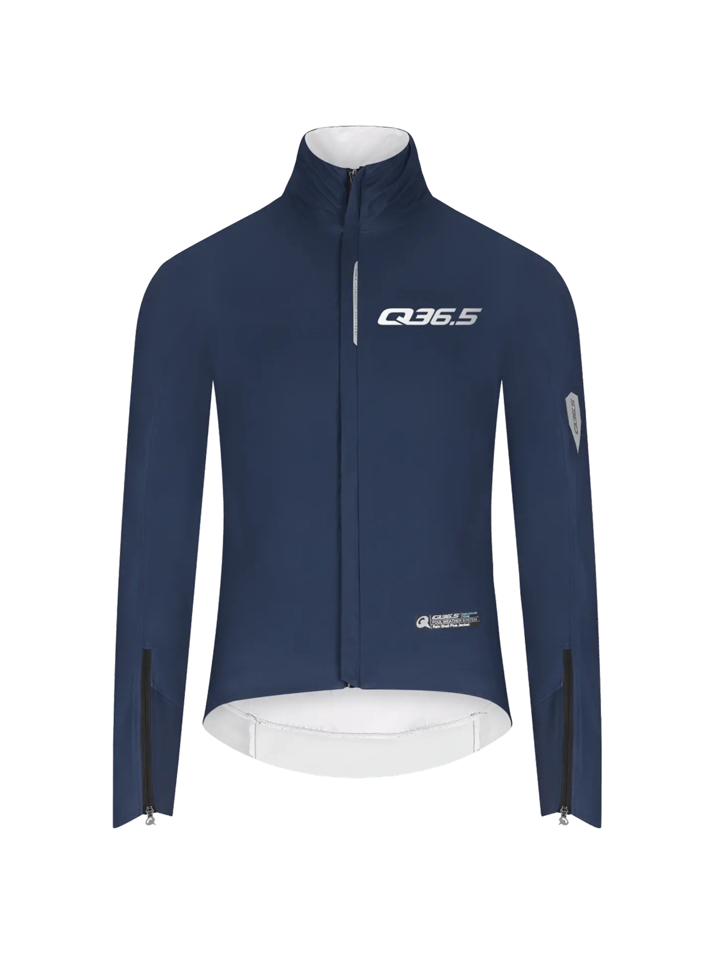 Q36.5 Rain Shell Plus Regenjack Blauw