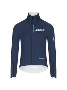 Q36.5 Rain Shell Plus Regenjack Blauw