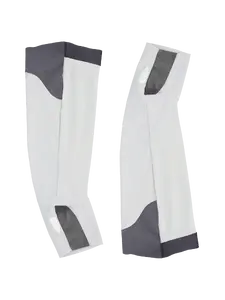 Q36.5 Hybrid Kniewamers Ice Grijs