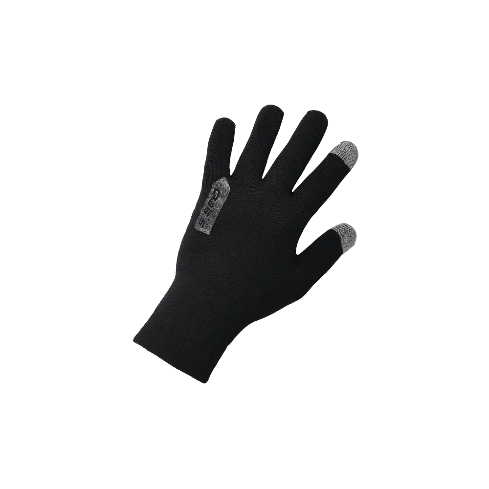 Q36.5 Rain Neoprene Winter Fietshandschoenen Zwart
