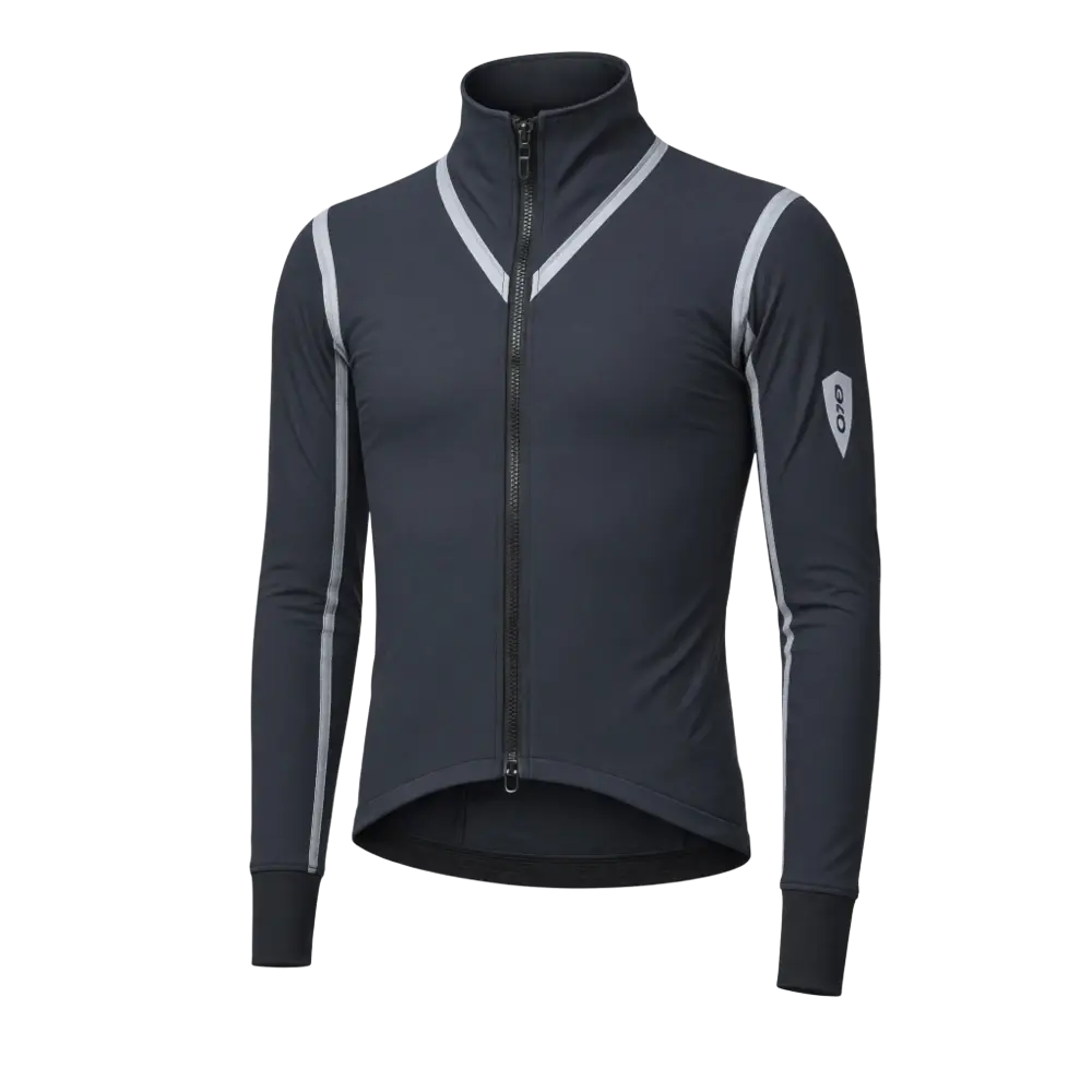Q36.5 Vampire Hooded Fietsjack Grijs