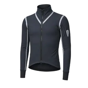 Q36.5 Vampire Hooded Fietsjack Grijs