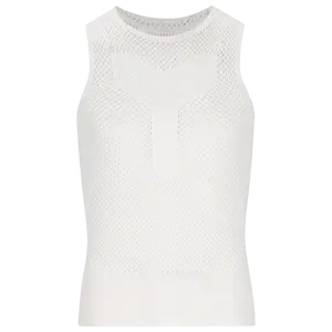 Q36.5 Zero Mesh Ondershirt Mouwloos Wit