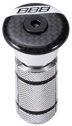 BBB Cycling PowerHead Plug 1 1/8" Carbon