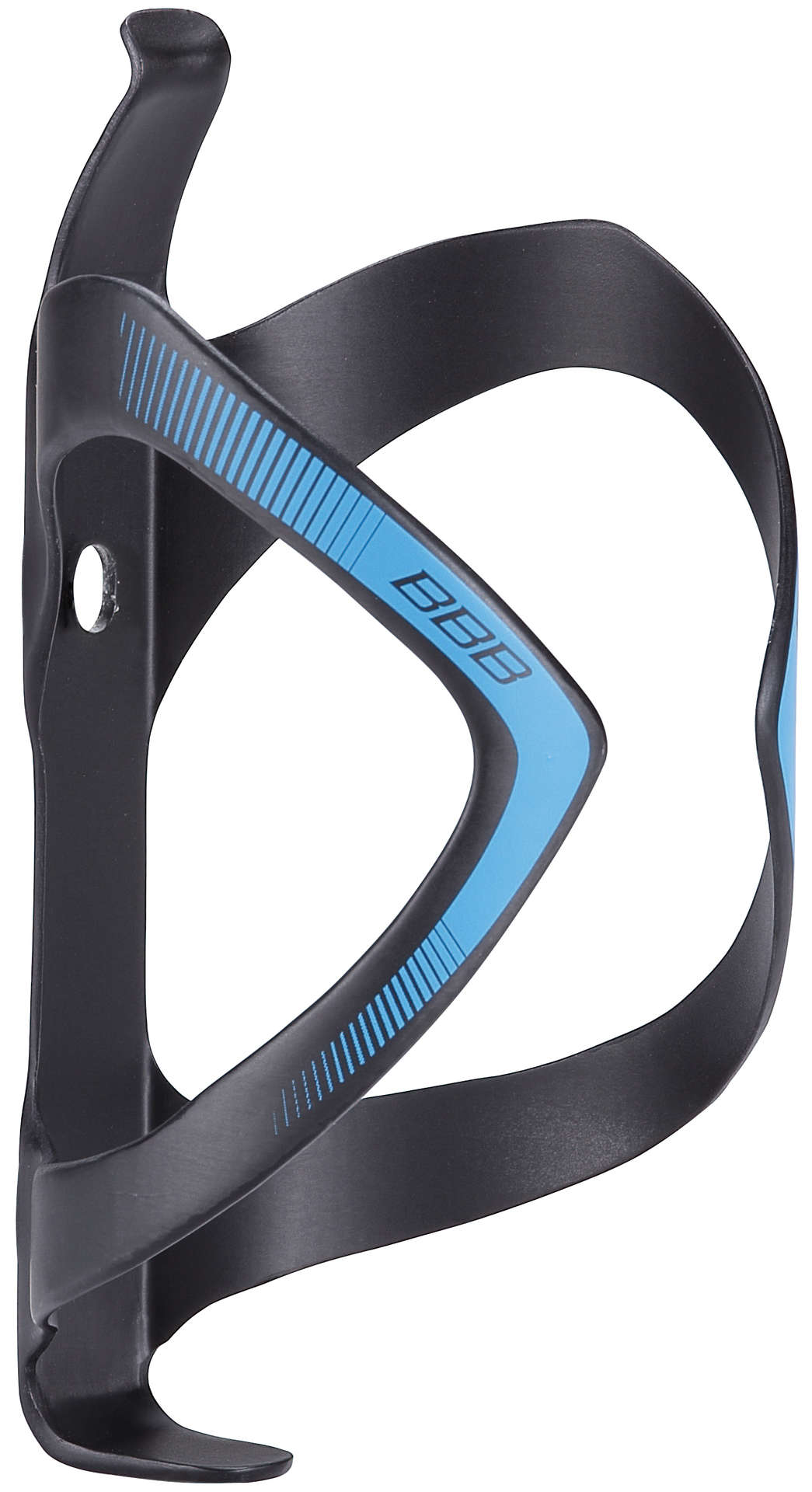 BBB Cycling FiberCage UD Carbon Bidonhouder Mat Zwart/Blauw