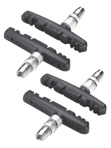 BBB Cycling TriStop Solid BBS-16 Remblokken Zwart