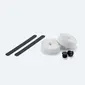 BBB CYCLING RaceRibbon BHT-04 Stuurlint Carbon/Wit — afbeelding 4