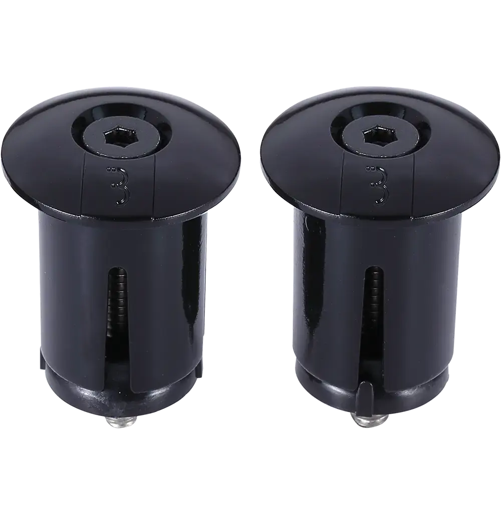 BBB Cycling Stuurdoppen BHT-96 ScrewOn 2 stuks Zwart