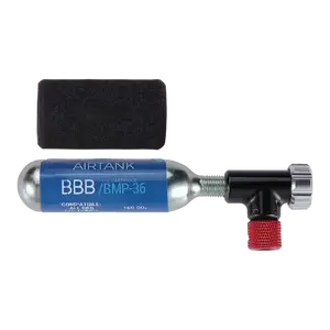 BBB Cycling CO2 EasyAir pomp BMP-34 Minipomp Zwart
