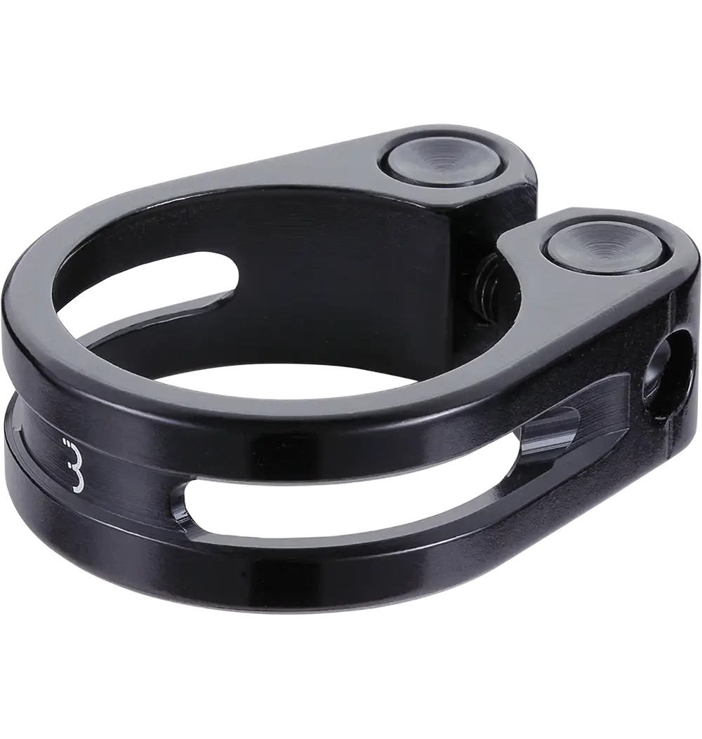 BBB Cycling LightStrangler BSP-85 Zadelpenklem Glossy Zwart