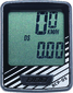BBB Cycling DashBoard 7-functies BCP-05 Fietscomputer met Draad Zwart/Grijs