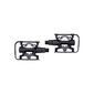 BBB Cycling DualChoice BPD-23 MTB Pedalen Zwart 