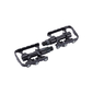 BBB Cycling DualChoice BPD-23 MTB Pedalen Zwart 