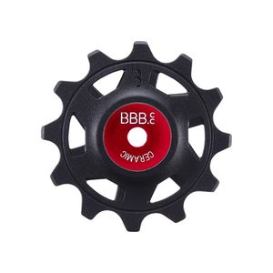 BBB Cycling BDP-17 RollerBoys Ceramic Derailleurwieltjes 12T-14T Zwart