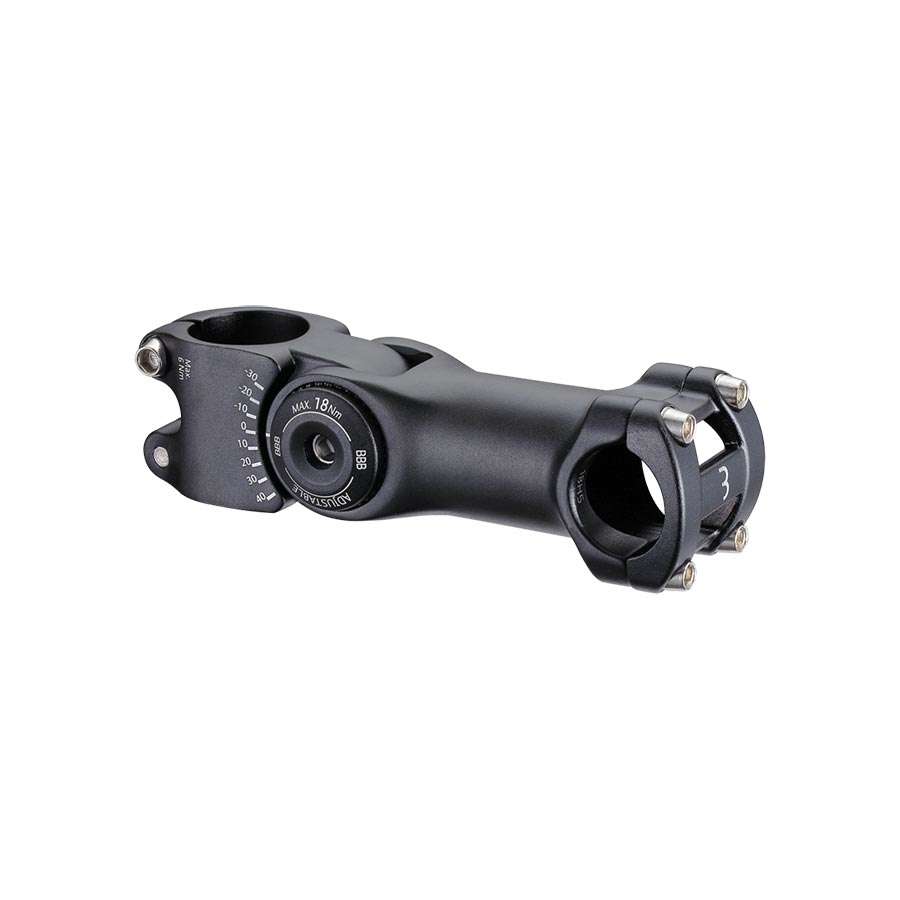 BBB Cycling BHS-28 HighSix Stuurpen Aanpasbaar Zwart 25.4mm