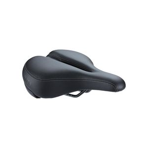 BBB Cycling BSD-125 SoftShape Relaxed Anatomic Zadel Zwart