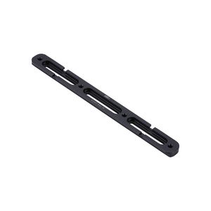 BBB Cycling BBC-120 AdaptRail Montagesysteem voor Bidonhouders Mat Zwart 208mm