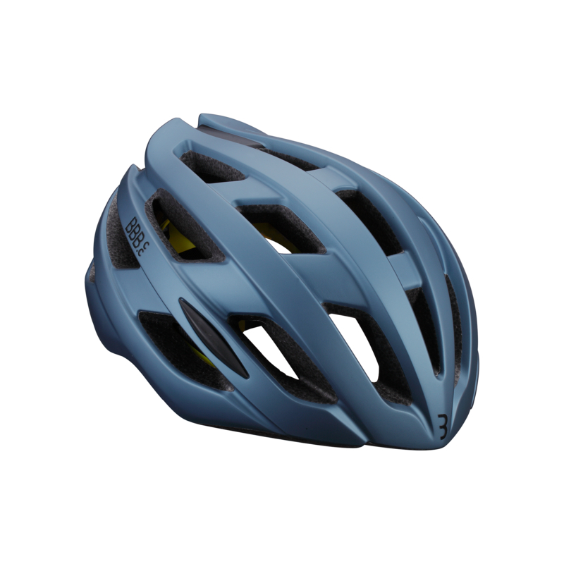BBB Cycling BHE-153 Hawk MIPS Race Fietshelm Mat Blauw