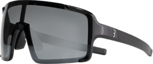 BBB Cycling BSG-69 Chester Sport Zonnebril Smoke Flash Mirror Lens Glanzend Zwart