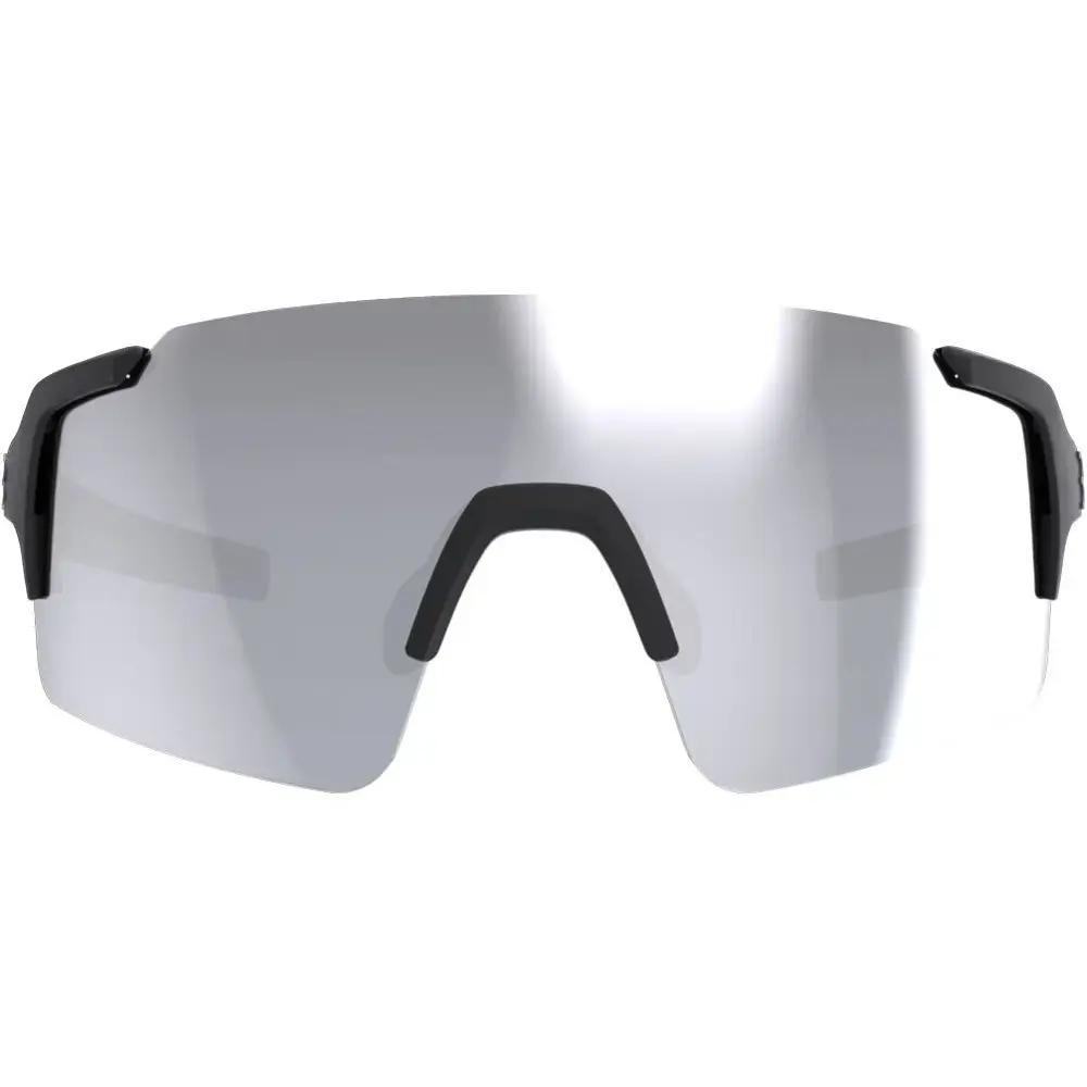 BBB Cycling BSG-70 FullView Sport Zonnebril HC Smoke Silver Mirror Lens Mat Zwart