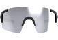 BBB Cycling BSG-70 FullView Sport Zonnebril HC Smoke Silver Mirror Lens Mat Zwart