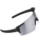 BBB Cycling BSG-70 FullView Sport Zonnebril HC Smoke Silver Mirror Lens Mat Zwart