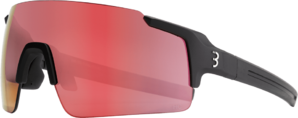 BBB Cycling BSG-70 FullView Sport Zonnebril HC Red Mirror Lens Mat Zwart