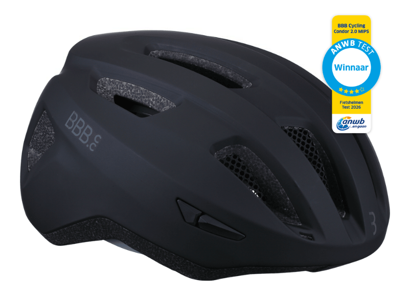 BBB CYCLING Condor 2.0 MIPS BHE-174 Race Fietshelm Mat Zwart