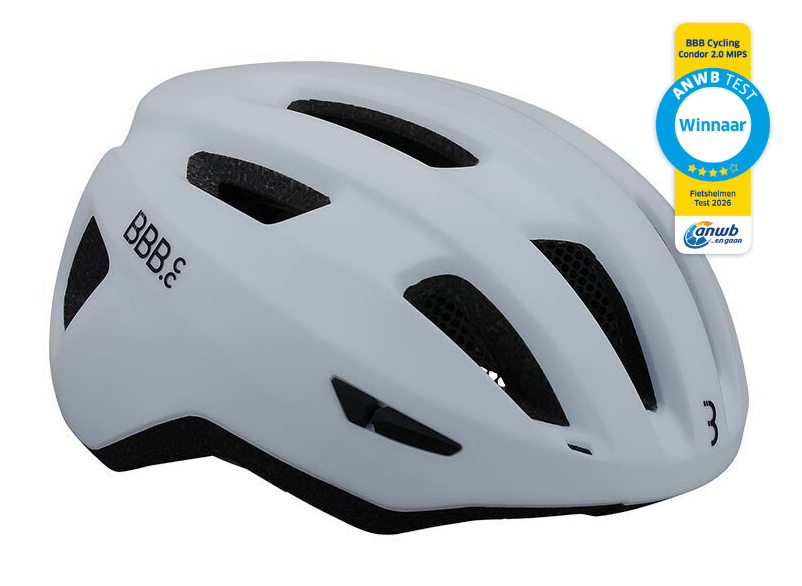 BBB CYCLING Condor 2.0 MIPS BHE-174 Race Fietshelm Mat Wit
