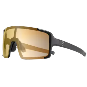 BBB Cycling BSG-69PH Chester Sport Zonnebril MLC Gold Mirror Lens Mat Zwart