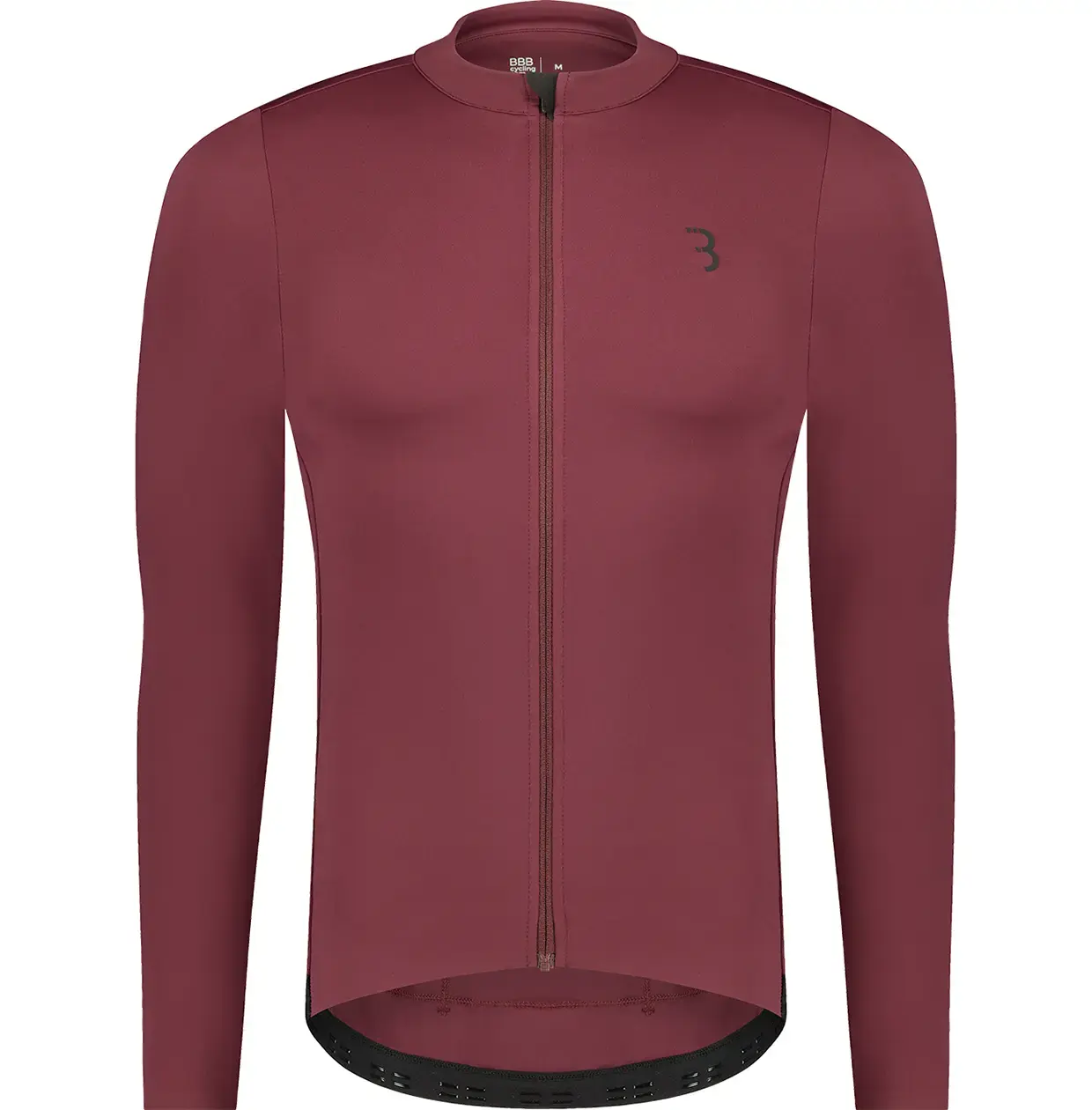 BBB Cycling Essence BBW-420 Fietsshirt Lange Mouwen Donkerrood Heren