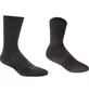 BBB Cycling Merino WinterFeet BSO-18 Fietssokken Zwart/Donkergrijs
