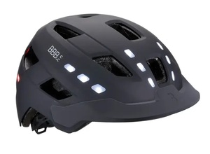 BBB Cycling District Led BHE-162 E-bike Fietshelm Mat Zwart