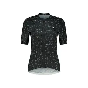 BBB Cycling DonnaFit R BBW-413 Fietsshirt Korte Mouwen Zwart/Floral Dames