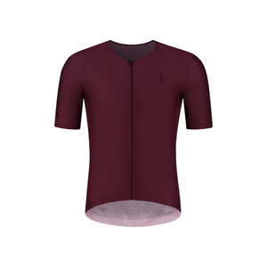 BBB Cycling BBW-406 AeroTech Fietsshirt Korte Mouwen Donkerrood Heren