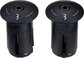 BBB Cycling ScrewOn Alu BHT-97 Aluminium End Caps Zwart 2 Stuks