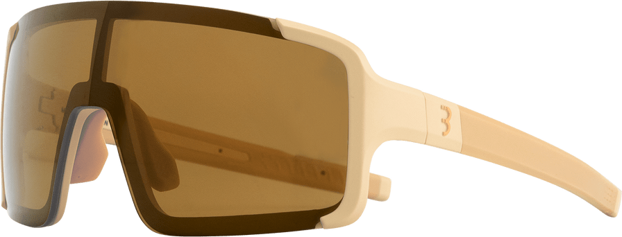 BBB CYCLING Chester Narrow BSG-73 Sport Zonnebril Bruin Met Amber Mirror Lens