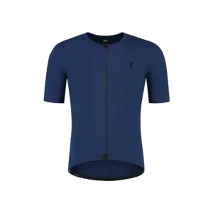 BBB Cycling Essence BBW-408 Fietsshirt Korte Mouwen Donkerblauw Heren