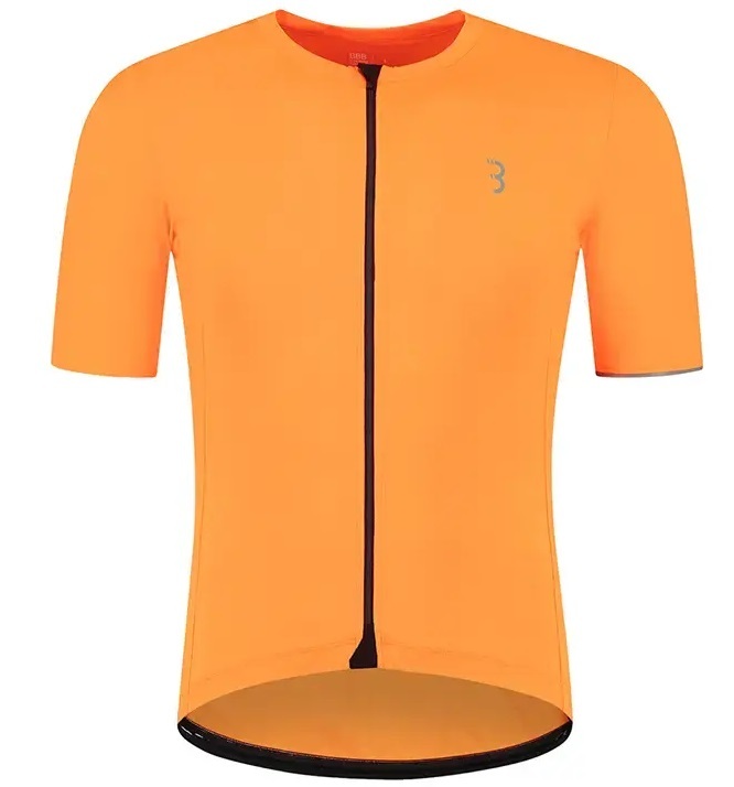 BBB CYCLING Essence BBW-408 Fietsshirt Korte Mouwen Neon Oranje Heren