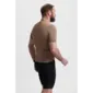 BBB Cycling Essence BBW-408 Fietsshirt Korte Mouwen Bruin Heren