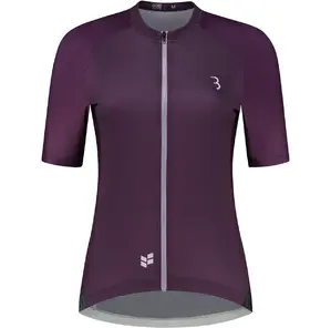 BBB Cycling DonnaFit R s.s. BBW-413 Fietsshirt Korte Mouwen Paars Dames