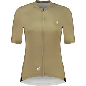 BBB Cycling DonnaFit R s.s. BBW-413 Fietsshirt Korte Mouwen Bruin Dames