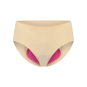 BBB Cycling ComfortBrief BUW-66 Fietsonderbroek Met Zeem Beige Dames