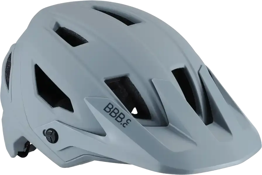 BBB CYCLING Shore BHE-59 MTB Fietshelm Mat Grijs