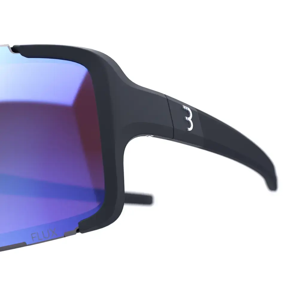 BBB Cycling Chester Flux Blauw BSG-74 Sport Zonnebril Zwart