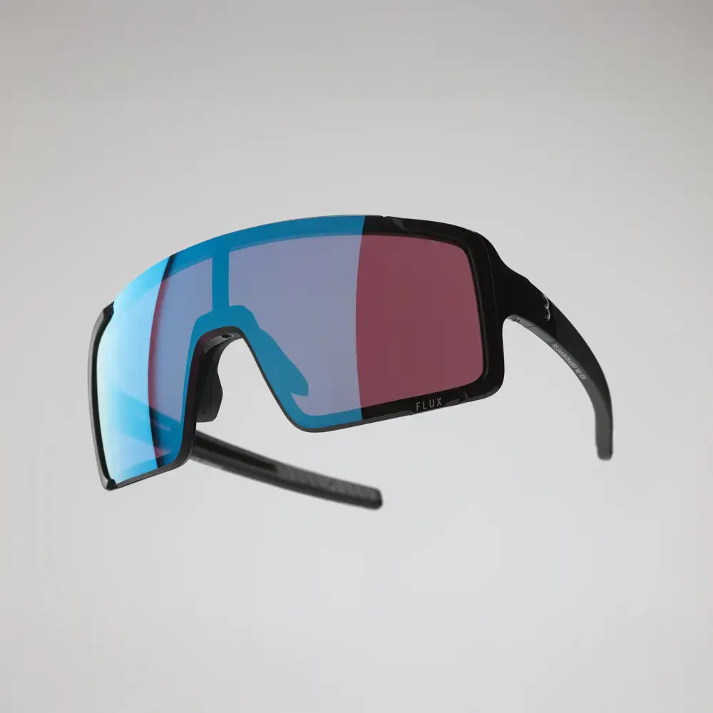 BBB Cycling Chester Flux Blauw BSG-74 Sport Zonnebril Zwart